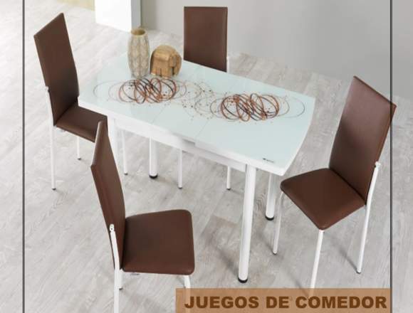 Mesas retractiles para comedor