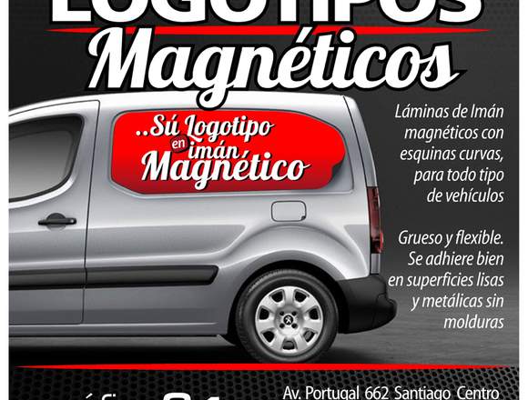 Logotipos Magneticos para Camionetas y Furgones