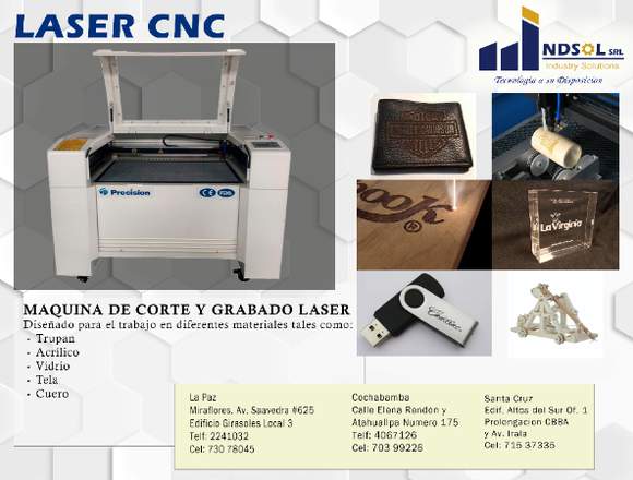 Laser de Corte y Grabado CNC 
