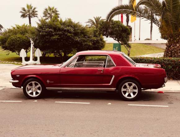 CLASICO FORD MUSTANG DEL AÑO 1965