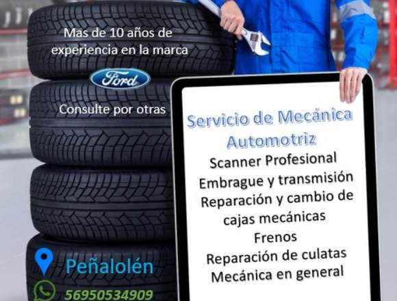 Técnico Automotriz, MECÁNICA A DOMICILIO EN STGO