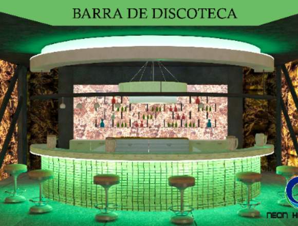 Decoración de Barra de discoteca