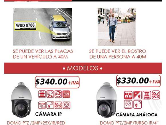 Camaras Ptz Hikvision Ojo De Aguila 0983080310.