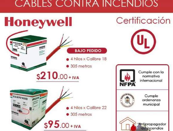 Cable antiflama sistema contra incendio 0983080310