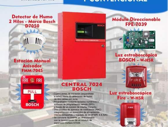 Central De Incendio Bosch Direccionable 0983080310