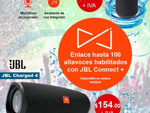 Parlante Portable JBL Flip 4 Sumergible0983080310.