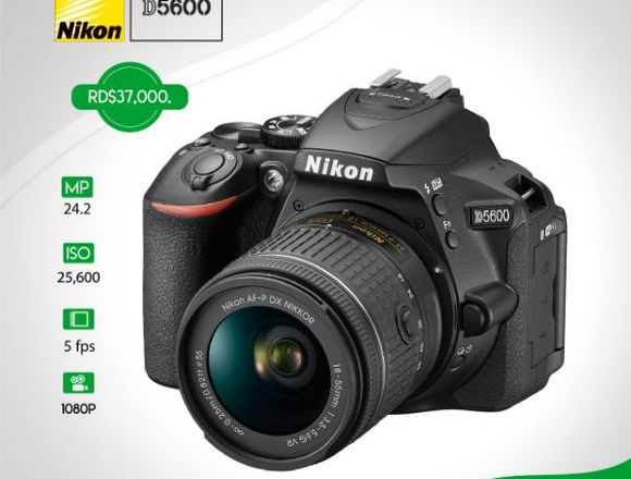 Nikon D5600- kit 18-55mm