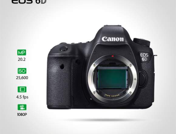 CAMARA CANON 6D      