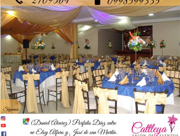 Cattleya salón de eventos  y  matrimonios en Loja