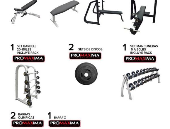 Paquete Gimnasio Cybex