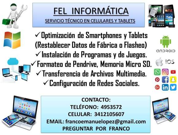 FEL INFORMÁTICA - Técnico en Celulares y Tablets  
