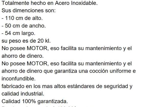 VENDO Maquina Para hacer SHAWARMAS, NUEVA