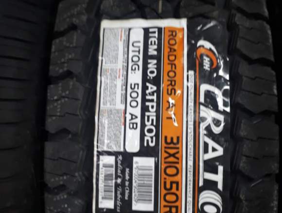 caucho marca cratos 31x10.5 R15