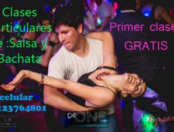 Clases particulares de salsa y bachata