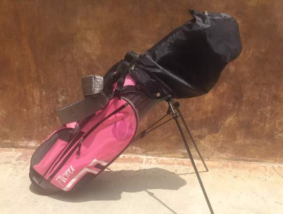 Bolsa de Golf con palos para niña