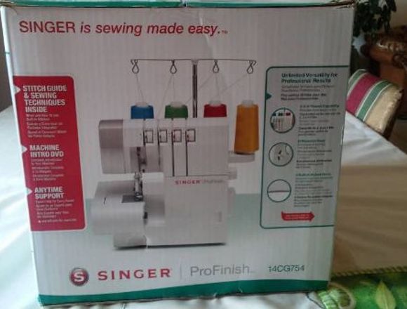 MÁQUINA OVERLOCK MARCA SINGER