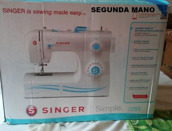 MÁQUINA DE COSER MARCA SINGER