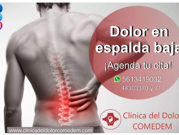 clínica del dolor  ESPALDA BAJA