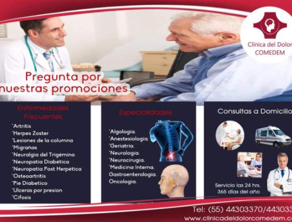 CLINICA DEL DOLOR apoyando tu economía