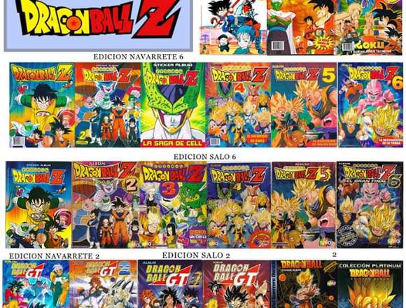 Colección Digital PDF Albumes Dragon Ball Z