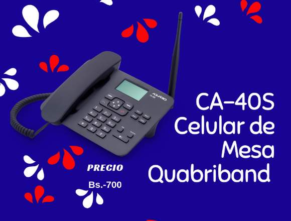 CA-40S CELULAR DE MESA QUADRIBAND