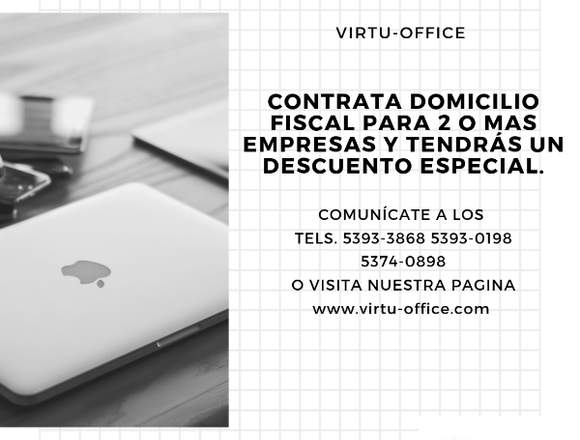 VIRTU-OFFICE EL MEJOR LUGAR PARA DOMICILIO FISCAL 