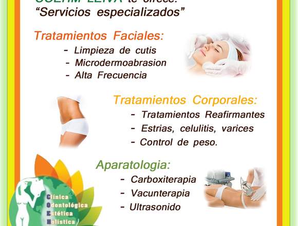 Tratamientos Faciales, Corporales, Aparatologia