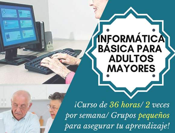 Curso de cómputo para peronas mayores