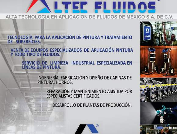 ALTA TECNOLOGIA EN APLICACION DE FLUIDOS