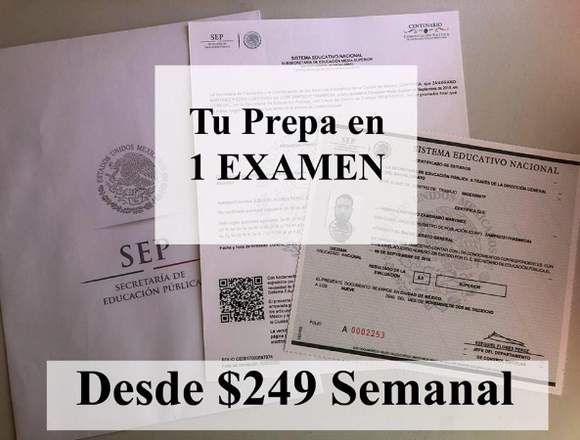 ACABA TU PREPARATORIA EN 5 MESES