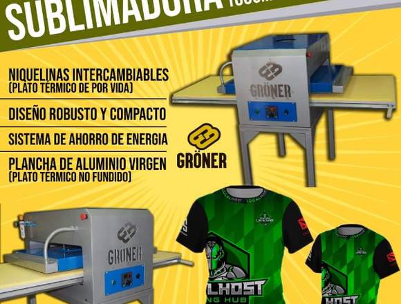  venta de maquinas para sublimacion y serigrafia