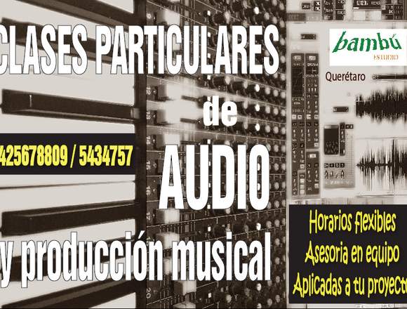 Clases y Talleres de Audio y Produccion