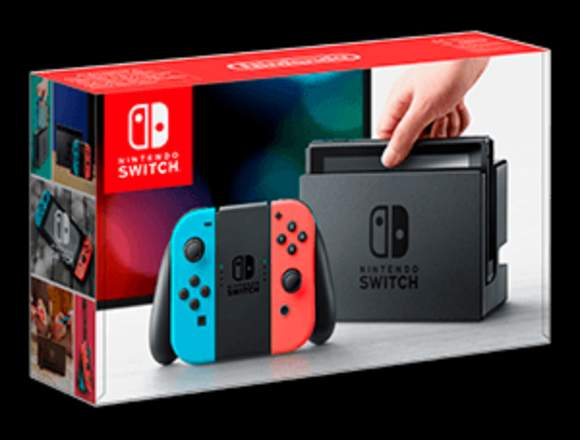 nintendo switch roja y azul