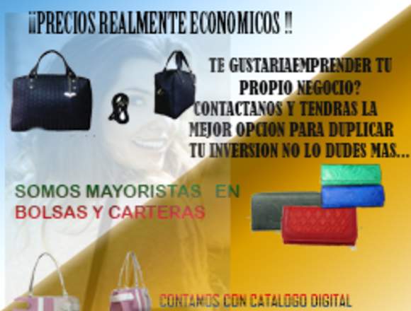 BOLSAS Y CARTERAS PARA DAMA