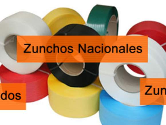 ZUNCHOS PLASTICOS - NACIONALES E IMPORTADOS 