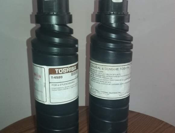 2 Toner Toshiba Original T-4520 E-studio 353 , 453