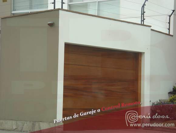 Puertas automaticas de garaje Peru Door