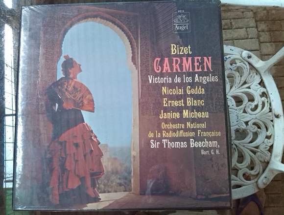 opera carmen BIZET disco vinylo acetato