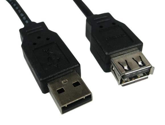 USB Cable con Interruptor, USB Tipo C Macho a Hembra Extensión Cable 35cm  Negro