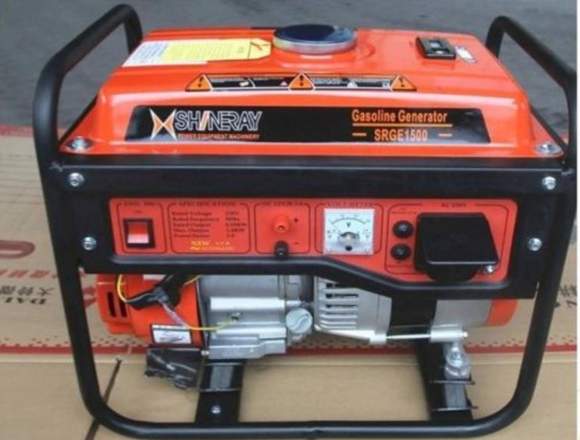 Generador A Gasolina 1500 W Marca Shineray