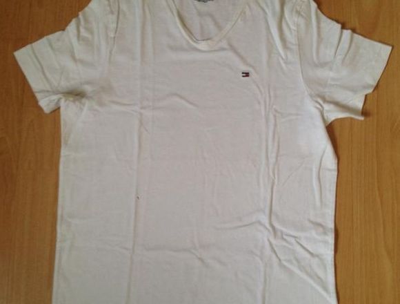 Polera Tommy Hilfiger Color Blanco