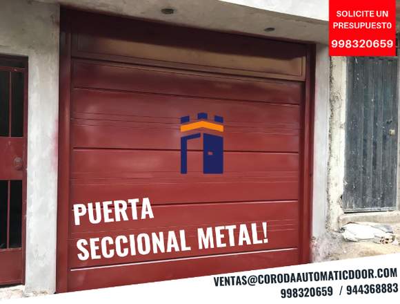 PUERTAS AUTOMÁTICOS DE METAL  FABRICACIÓN 