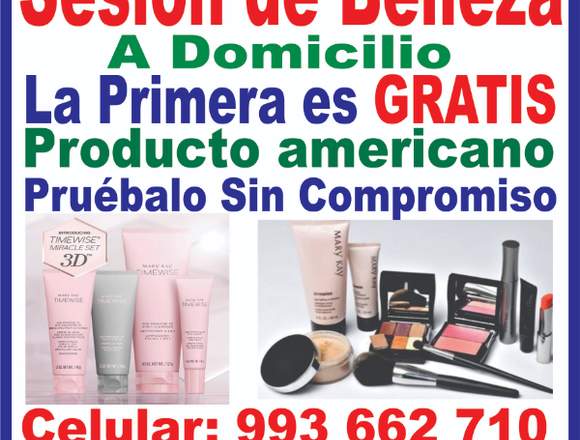 Sesión de Belleza GRATIS a Domicilio