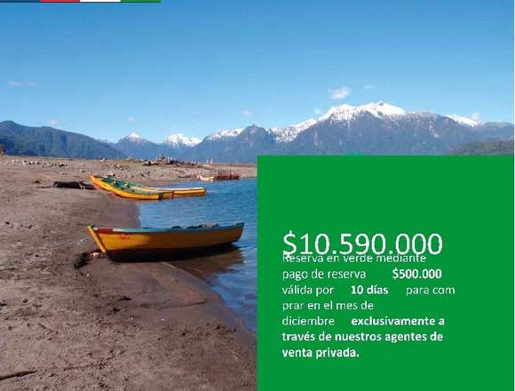 Parcelas en verde a 850 metros de Lago Chapo