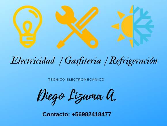 Electricidad /Refrigeración /Gasfiteria 