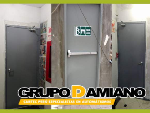 PUERTAS CORTAFUEGOS GRUPO DAMIANO PERÚ E.I.R.L