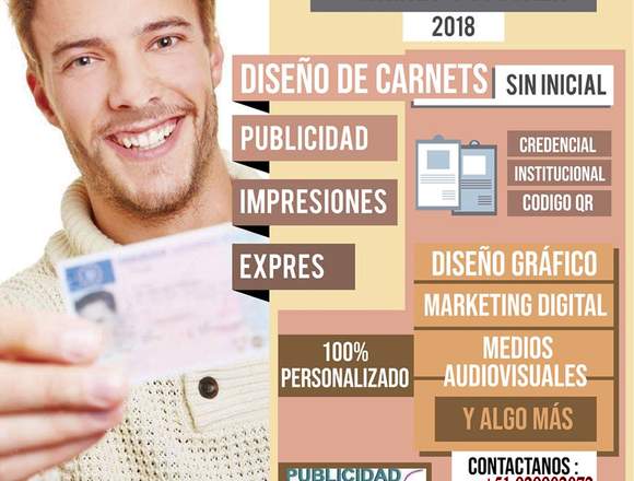 Fabricamos carnet Fotocheck 