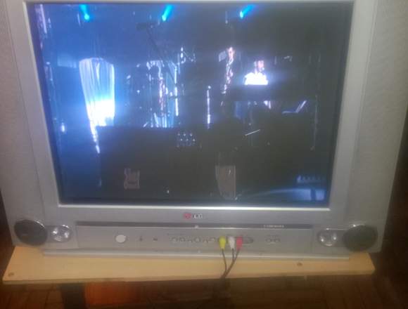 Vendo televisión LG Flatron 24 pulgadas con DVD