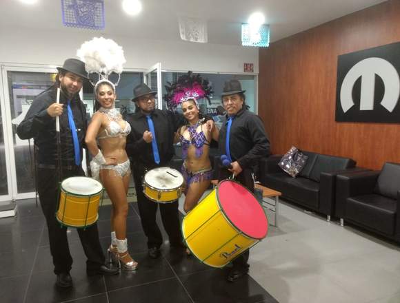 BATUCADA BRASILEÑA PARA ACTIVACIONES Y FIESTAS