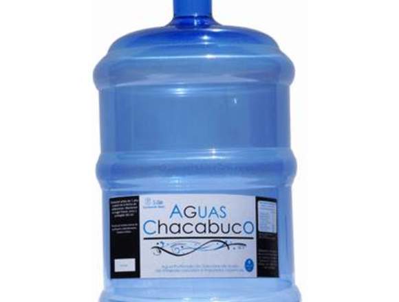 BIDÓN 20 LITROS DE AGUA PURIFICADA Aguas Chacabuco